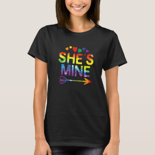Camiseta Casal lésbica Ela é minha homenagem ao Orgulho Lgb