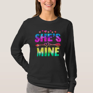 Camiseta Casal Lésbica, Mina Correspondente Mês do Orgulho