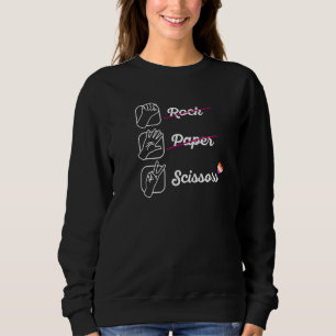 Camiseta Casal Lésbico Orgulho Gay Lgbtq Pedra Papel Tesour