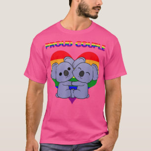 Camiseta Casal LGBT LGBT Lésbica Queer Lésbica