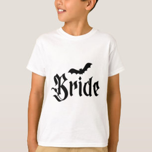 Camiseta Casal Matchi de Noiva de Casamento de Halloween