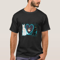 Casal Místico Magnético De Gato Yin Yang 5 Ying D