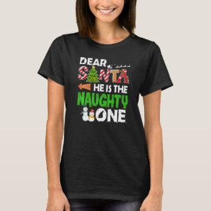 Camiseta Casal, Papais noeis, ele é o malvado Ch Snowman