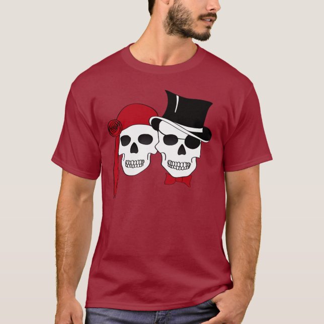 Camiseta casal pirata (Frente)