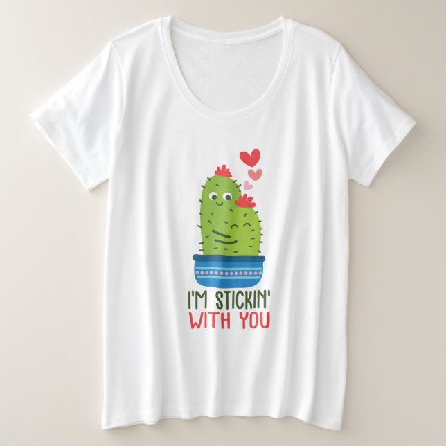 Camiseta Casal Presente Eu Estou Ficando Com Você (Frente do Design)