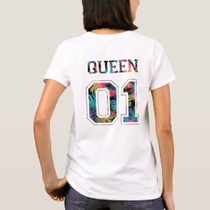Camiseta casal rei e rainha