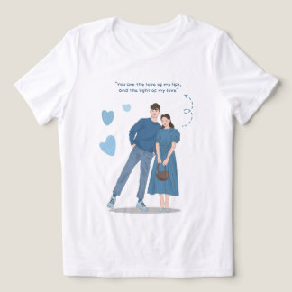 Camiseta Casal Romântico