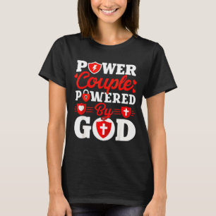 Camiseta Casal Unificado Por Deus Roupas De Casal Cristão C