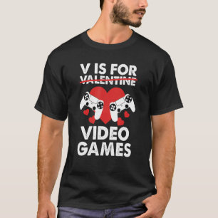 Camiseta Casal V é para Videos games 1