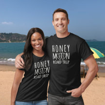 Camiseta Casal Viagem de Lua de Mel