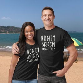Camiseta Casal Viagem de Lua de Mel
