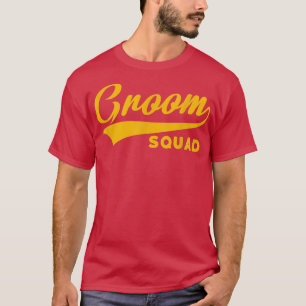 Camiseta Casamento 2 de Despedida de Solteiro do Groom Squa