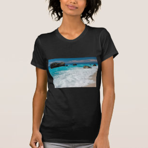 Camiseta Casamento Bela Surf de Água de Praia Aloha Havaian