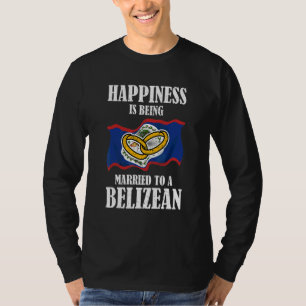 Camiseta Casamento Beliziano Belize Casado Bandeira Casada
