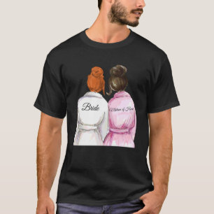 Camiseta Casamento & Chuveiro de Noiva  Dama de Honra 5