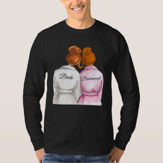 Camiseta Casamento & Chuveiro de Noiva Sugestão de Dama de 