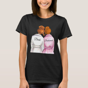 Camiseta Casamento & Chuveiro de Noiva Sugestão de Damas d