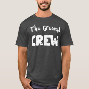 Camiseta Casamento Da Tripulação Dos Terrenos