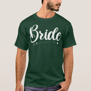 Camiseta Casamento das mulheres Noiva Casamento de Mulher E