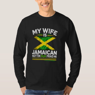 Camiseta Casamento de aniversário do orgulho jamaicano Nutt