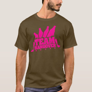 Camiseta Casamento de bebado da Brigada Hangover Bride JGA