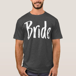 Camiseta Casamento de Casais Noiva e Noivo Combinando Femin