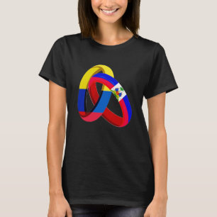 Camiseta Casamento de Casamentos do Anel Crescente no Haiti