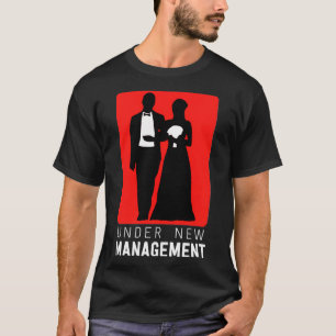 Camiseta Casamento de Despedida de Solteiro Sob Nova Gestão