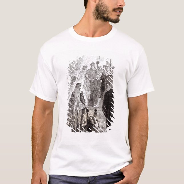 Camiseta Casamento de Edward II e Isabella da França (Frente)