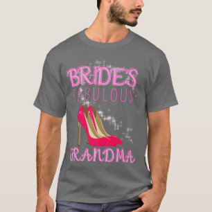 Camiseta Casamento de família, noiva noiva fabulosa vovó Pr