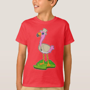 Camiseta Casamento de Jaqueta Flamingo Groom