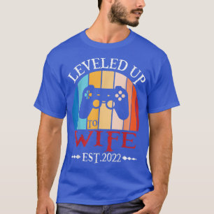 Camiseta Casamento De Jogo E Esposa Levado Para Esposa