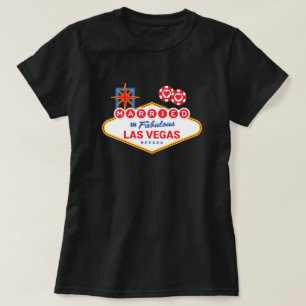 Camiseta Casamento de Las Vegas - Casal casado em Las Vegas