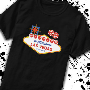 Camiseta Casamento de Las Vegas - Casal casado em Las Vegas