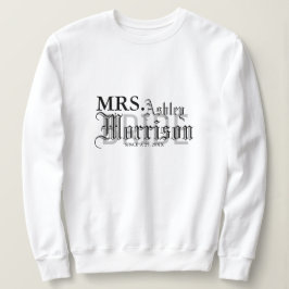 Camiseta Casamento de noiva da Sra. Newlywing