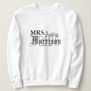 Camiseta Casamento de noiva da Sra. Newlywing