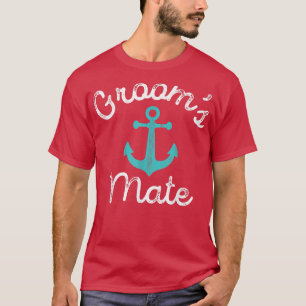 Camiseta Casamento de Tema Náutico Favorece Padrinhos de ca