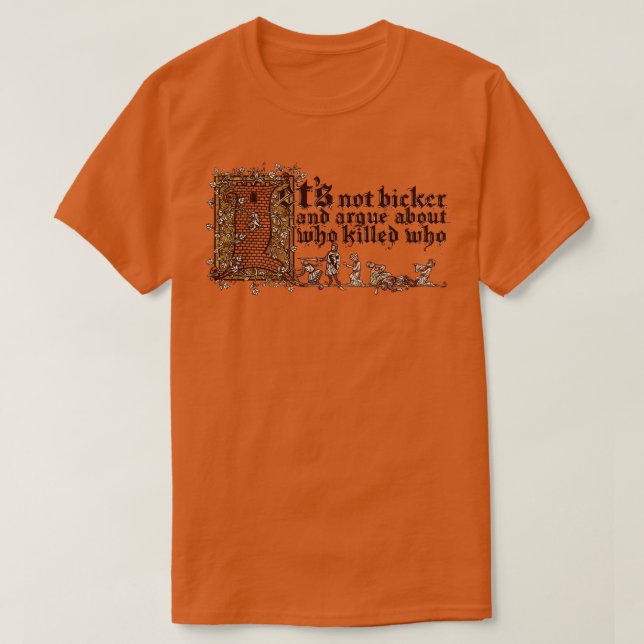 Camiseta Casamento do Castelo de Swamp (Frente do Design)