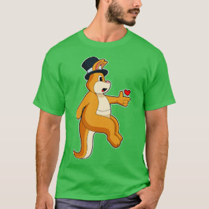 Camiseta Casamento do Cilindro de Adestramento de Canguru