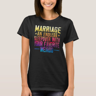 Camiseta Casamento E Sono Sem Fim Com Seu W Favorito