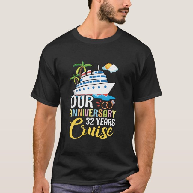 Camiseta Casamento Esposa Marido Casou Nosso Aniversário 32 (Frente)