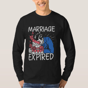 Camiseta Casamento Expirado - Divórcio Engraçado