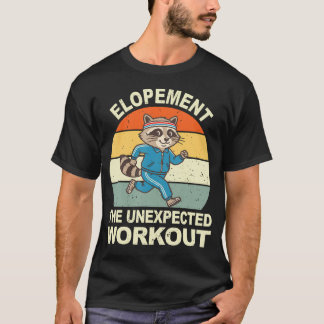 Camiseta Casamento Fuga O Treino Inesperado Retro