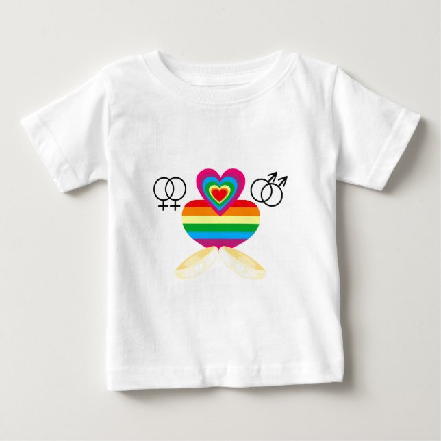 Camiseta casamento gay (Frente)