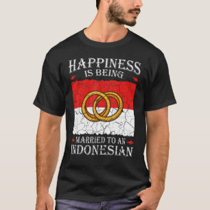Camiseta Casamento Indonésio Patrimônio do Casamento da Ind