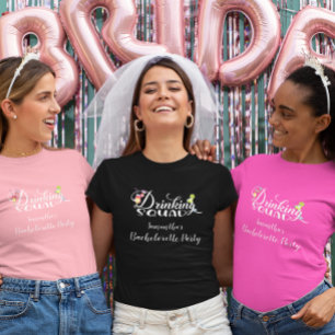 Camiseta Casamento Personalizado de Bachelorette ao Esquadr