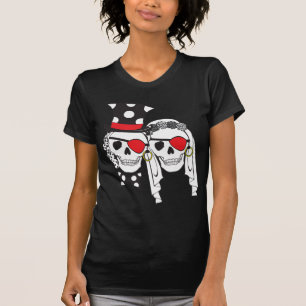 Camiseta Casamento Pirata de Preto a Escuro