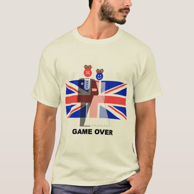 Camiseta casamento real (Frente)
