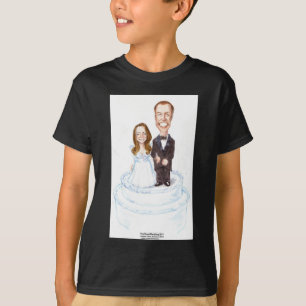 Camiseta Casamento Real Catherine & William Presentes Camis