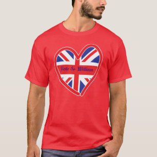 Camiseta Casamento Real/Kate & William